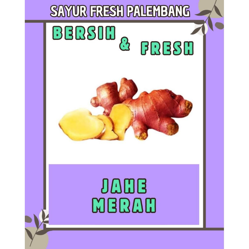 

JAHE MERAH FRESH - PALEMBANG