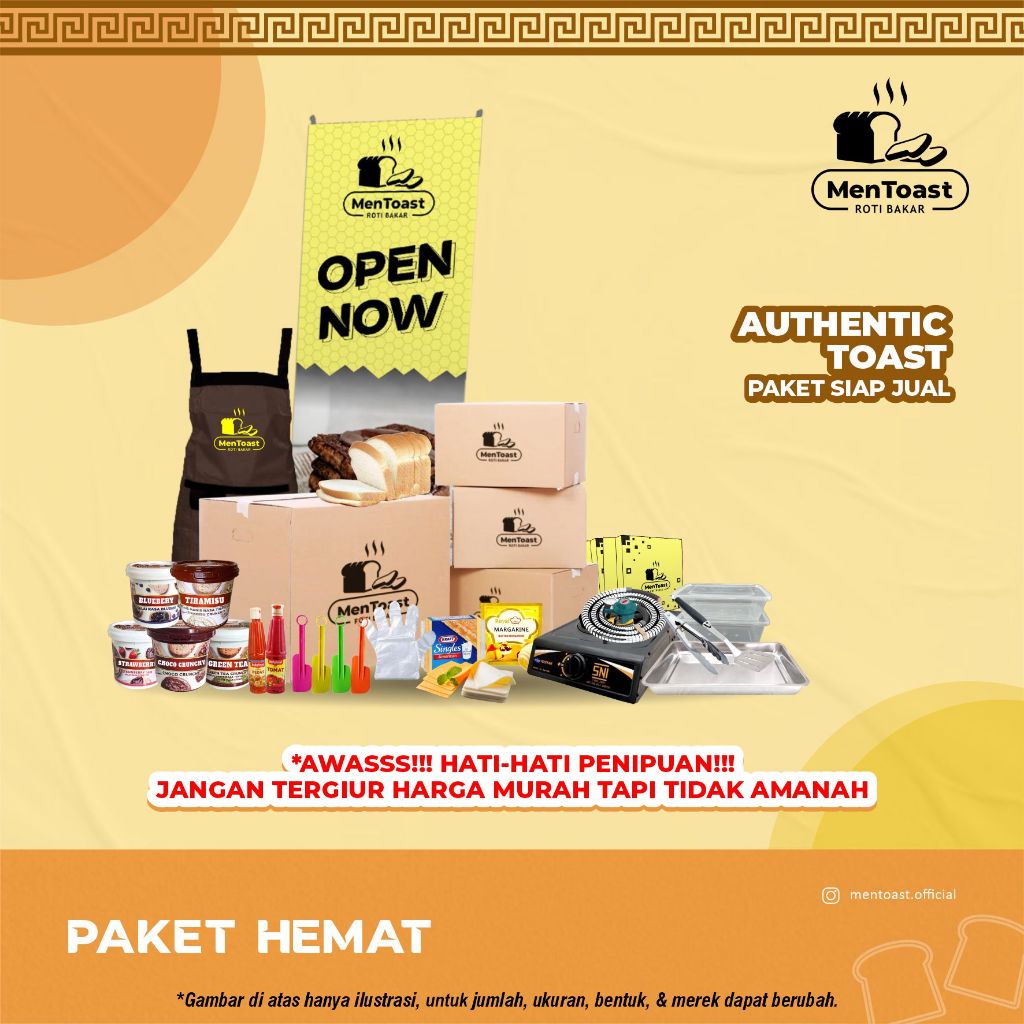 

Usaha Makanan Roti Kekinian - Paket Hemat