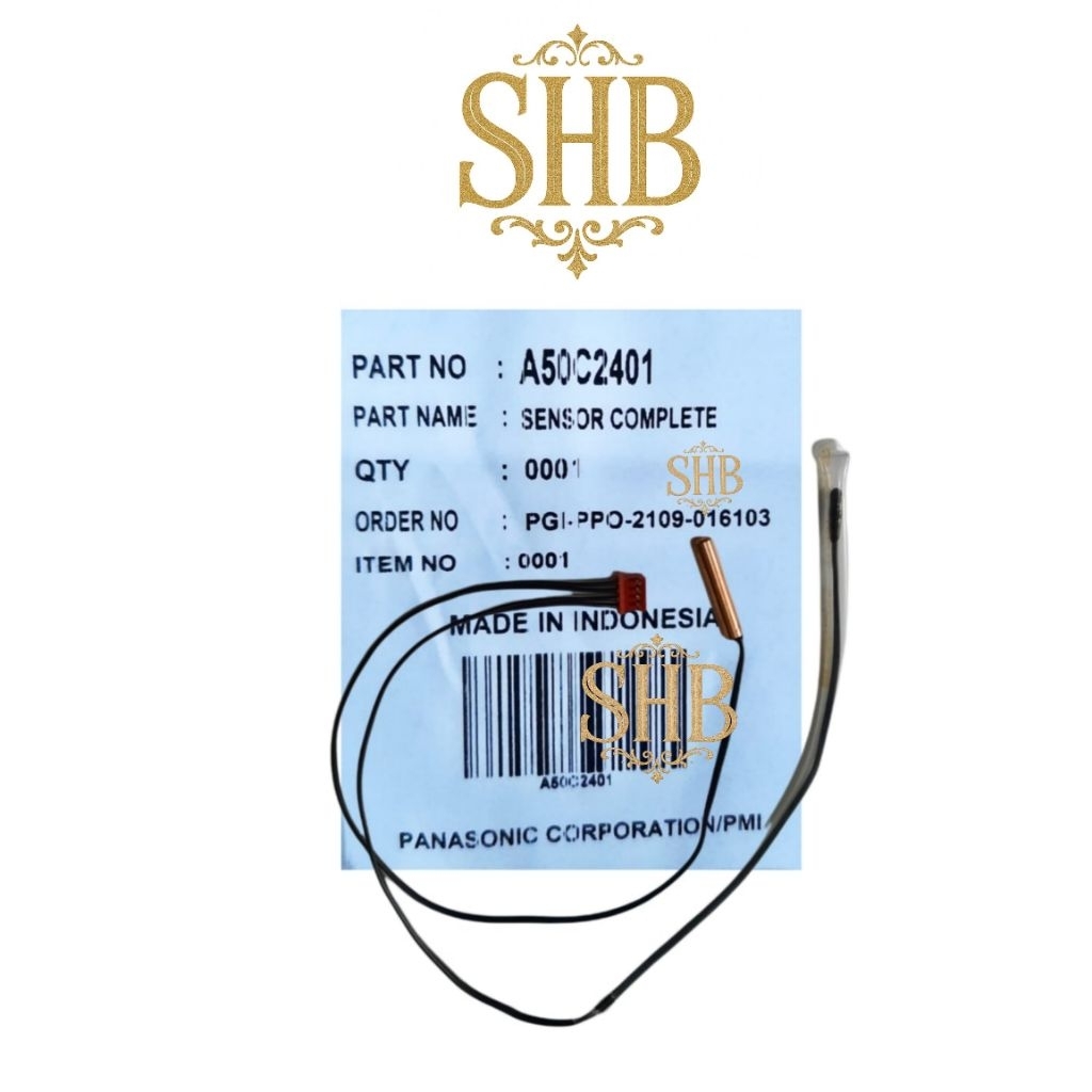 Thermistor AC panasonic original 3/4 PK - Sensor suhu dingin AC panasonic original - Termis ac 3/4PK