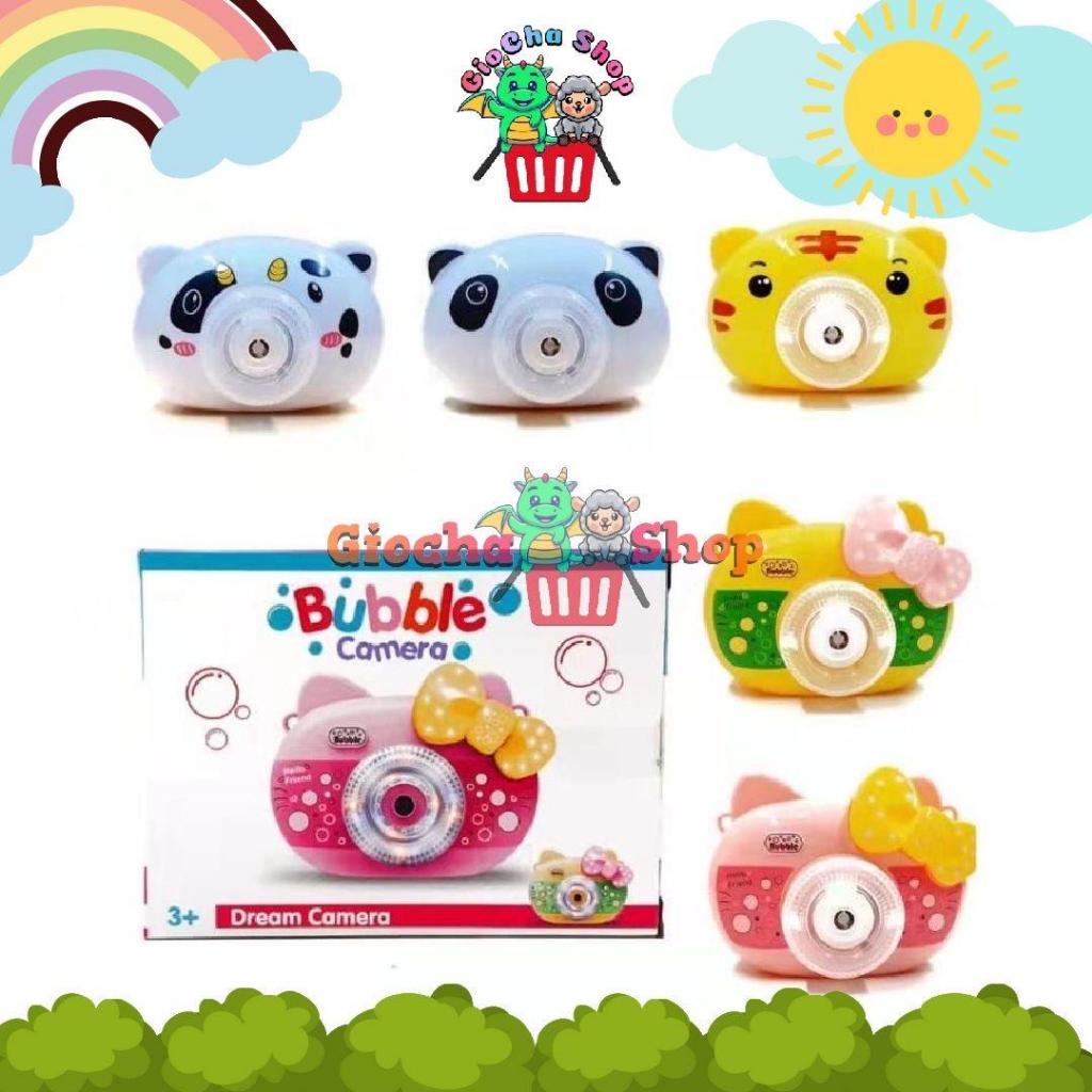 MAINAN ANAK BUBBLE CAMERA [FU1144] - MAINAN GELEMBUNG SABUN KAMERA KARAKTER IMPORT - KAMERA GELEMBUN