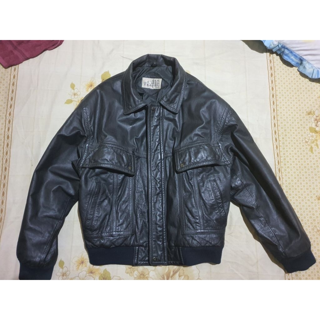 jeket kulit