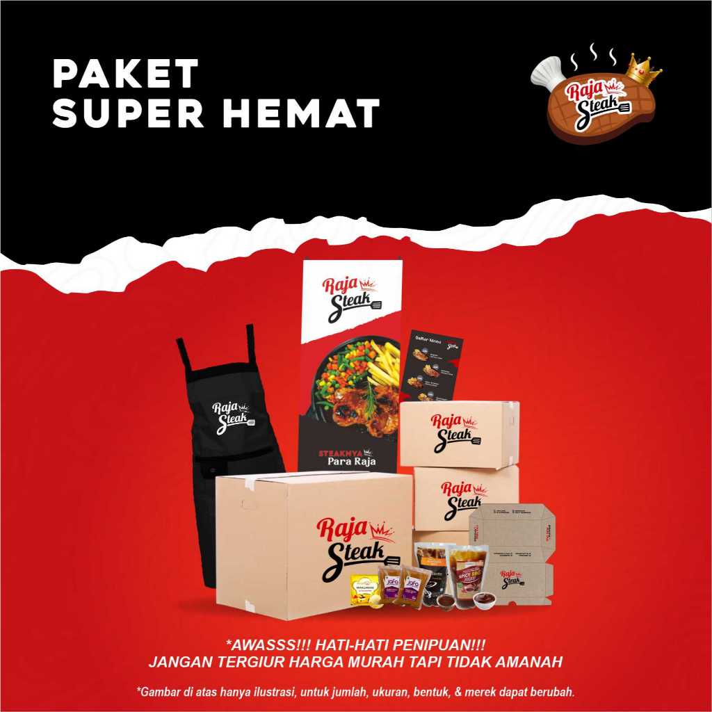 

Paket Usaha Steak Ayam Kekinian - Paket Super Hemat