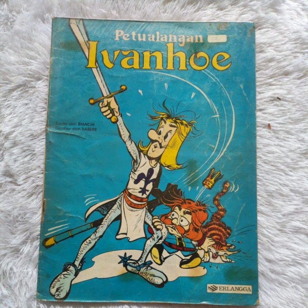 KOMIK PETUALANGAN IVANHOE - BIANCHI original