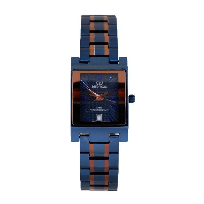 JAM TANGAN MIRAGE BLUE OCEAN ORIGINAL GARANSI RESMI ANTI AIR WATER RESISTANT AKSESORIS FASHION PRIA 