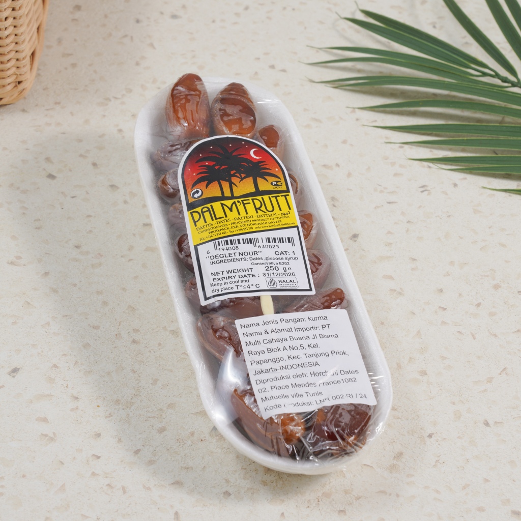 

Kurma Tunisia Impor Impor 250 gram Sayurbox