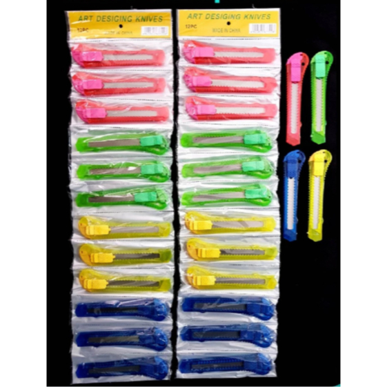 

[1 Renceng isi 12] Cutter Besar BENING - MENKO / PER RENCENG 12 PCS