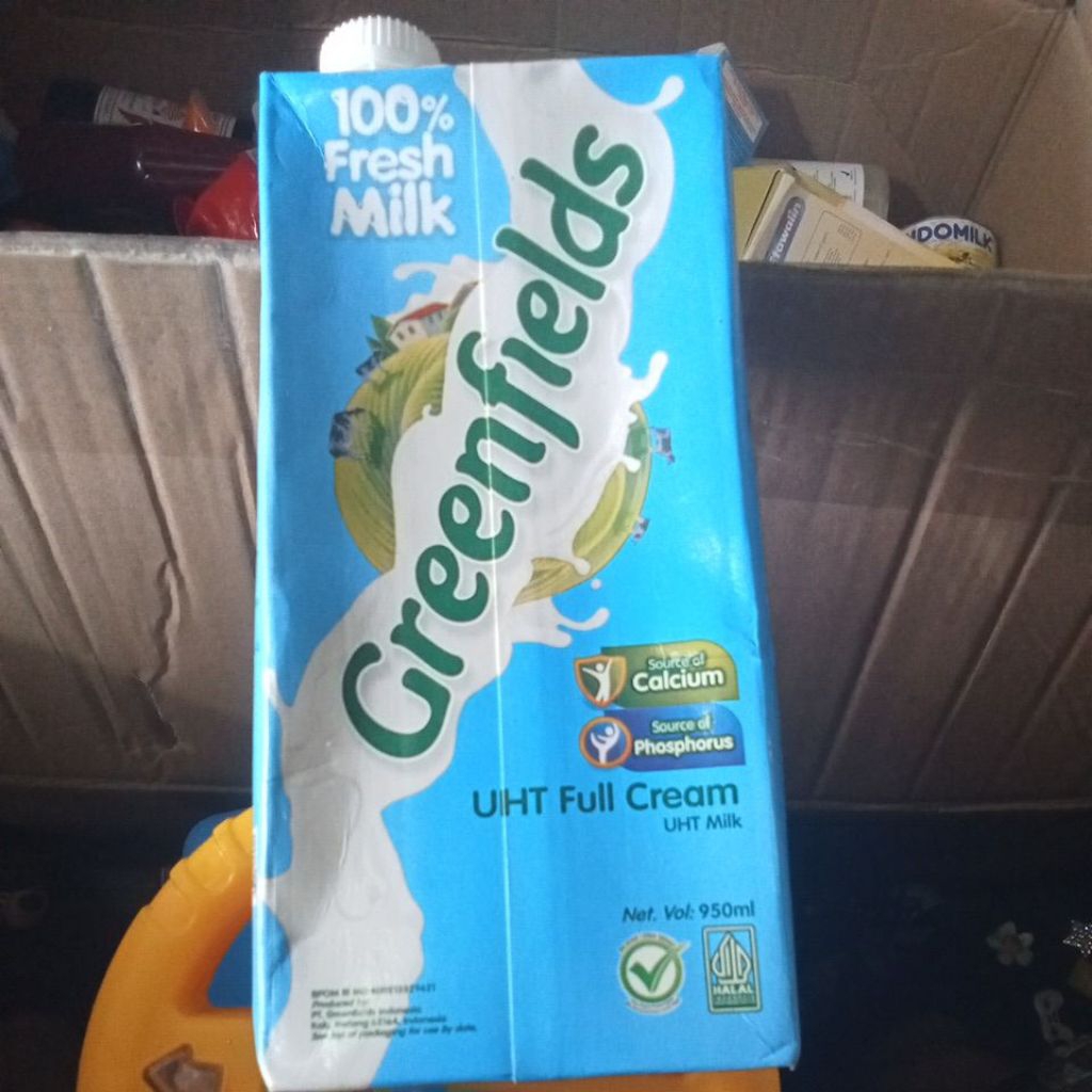 

Greenfields UHT full cream