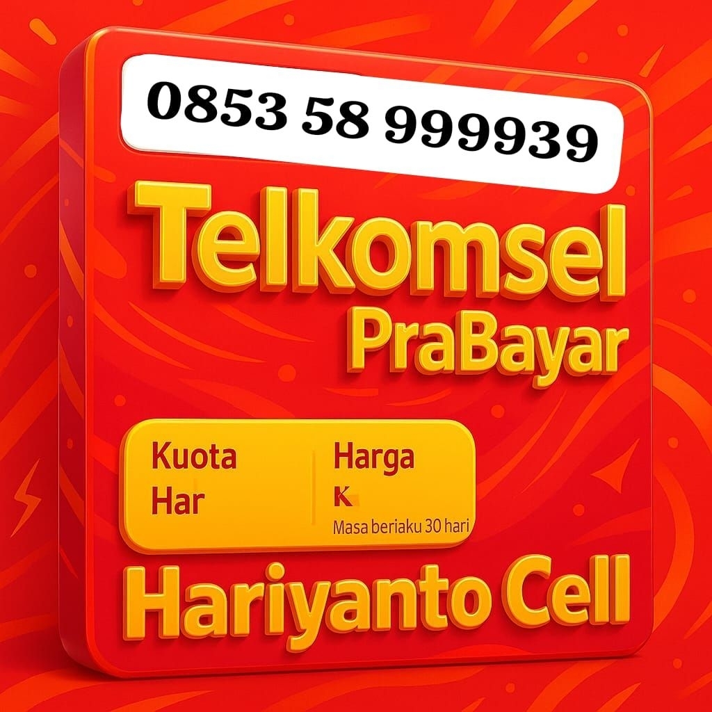 NOMOR CANTIK TELKOMSEL 0853 58 999939