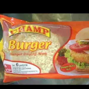 

BURGER CHAMP AYAM Isi 6