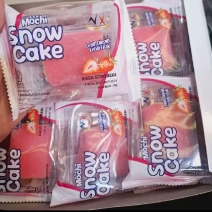 

Snowcake mochi viral kekinian (5pcs)