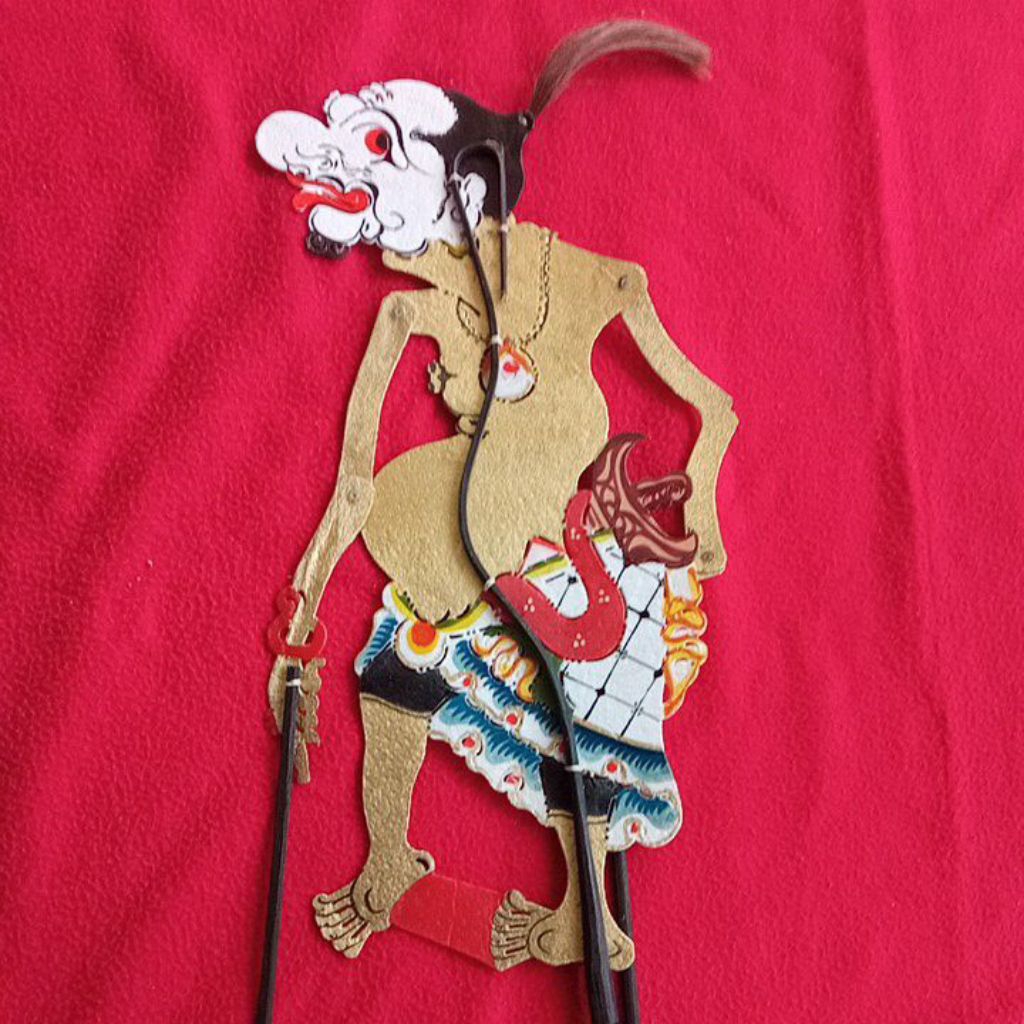 Wayang Gareng emas