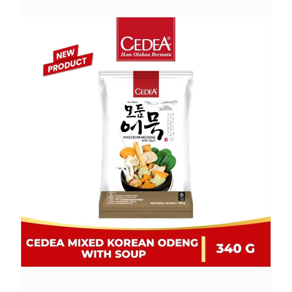 

CEDEA MIX ODENG WITH SOUP 340 Gram