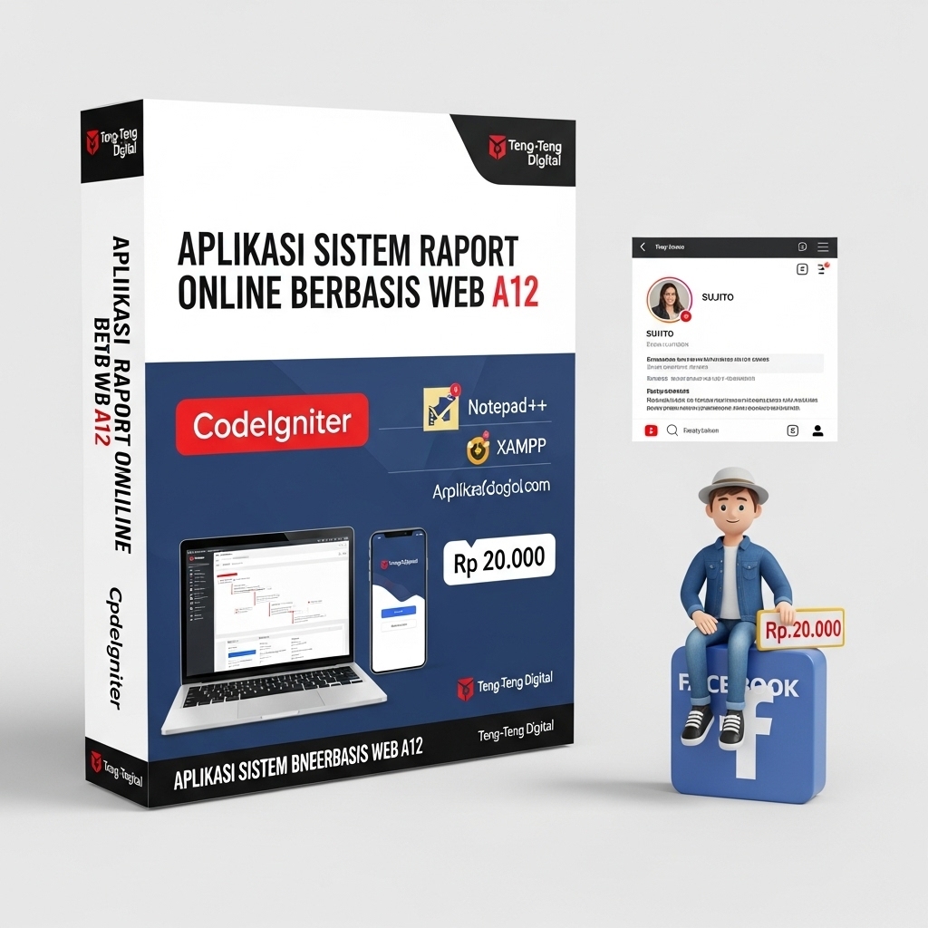 APLIKASI SISTEM RAPORT ONLINE BERBASIS WEB A12