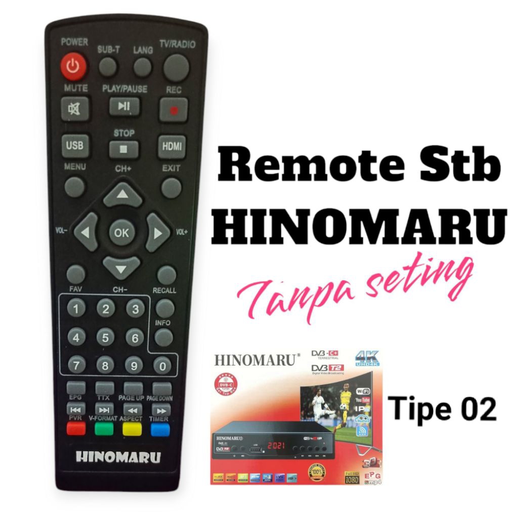 RK Remote set top box Hinomaru/Remot stb hinomaru