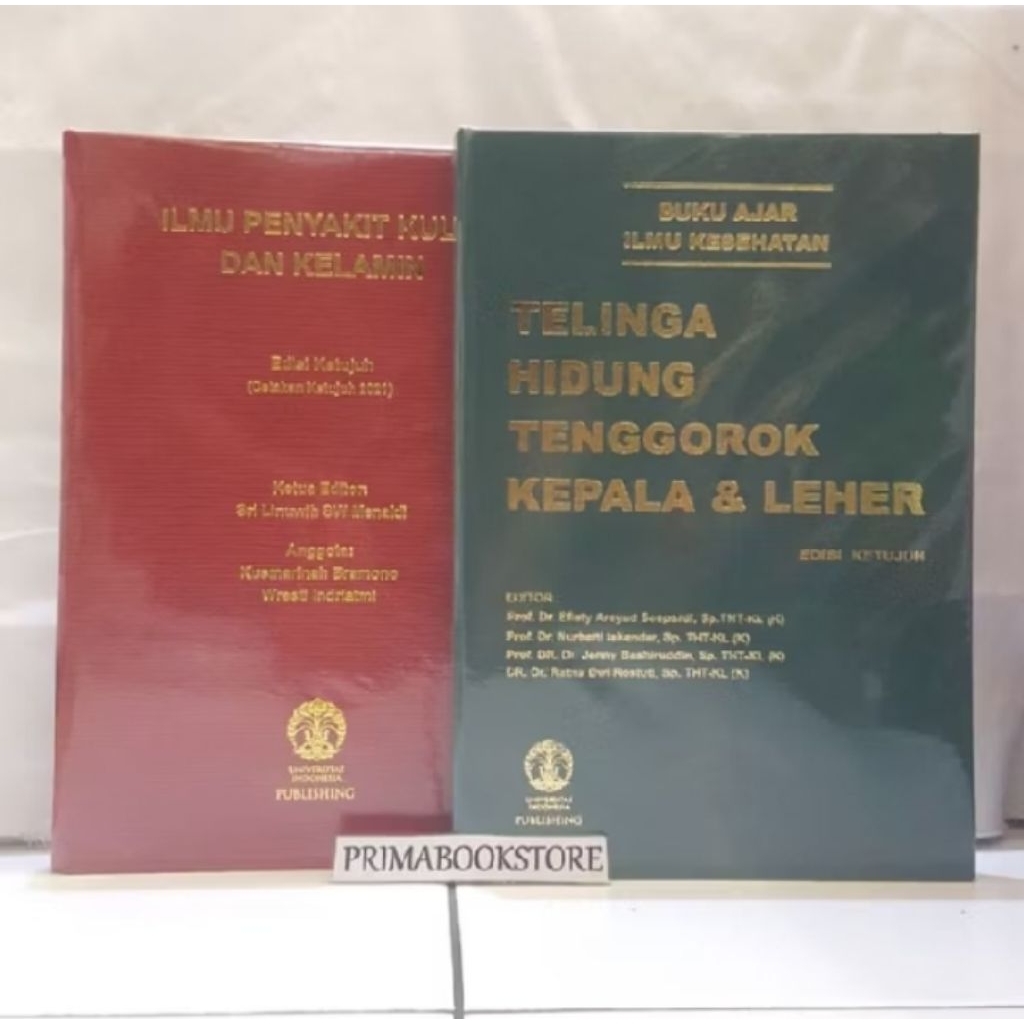 [ORIGINAL ]Paket 2 Buku : Ilmu Penyakit Kulit dan Kelamin Edisi 7 2021 dan Buku Ajar ilmu Kesehatan 