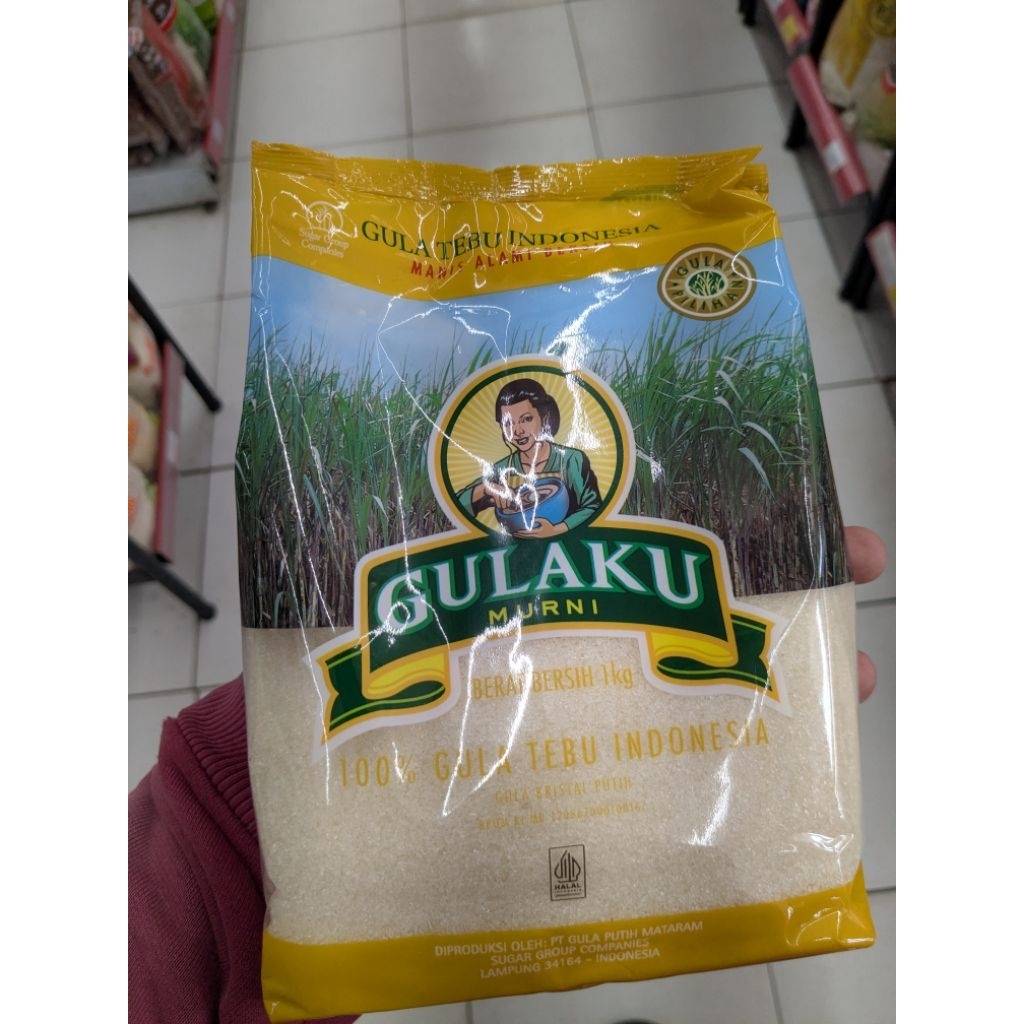 

Gulaku gula pasir kuning 1 kg