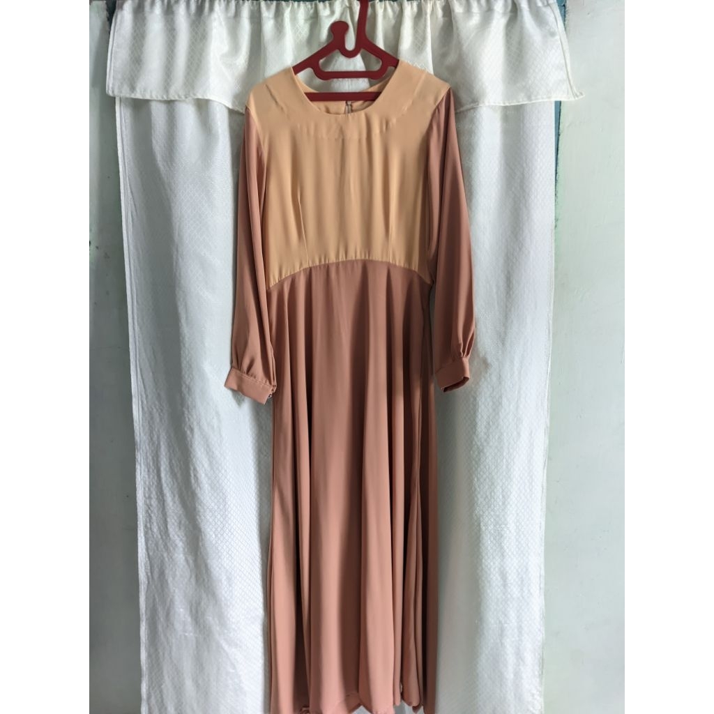 baju dress/gamis wanita/ ootd kekinian