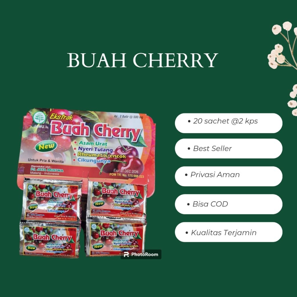 

Ready Buah Cherry Original Rentengan