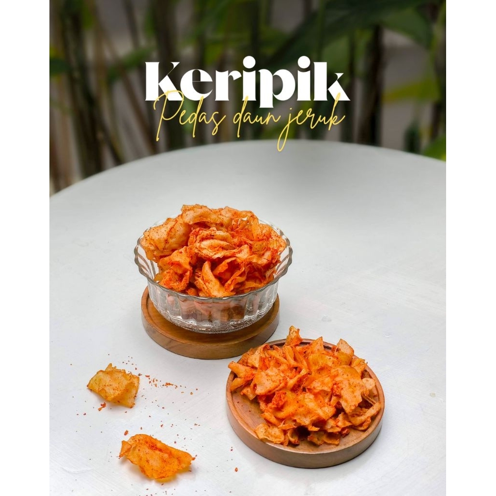 

Keripik Singkong Pedas Daun Jeruk Ngemil Candu