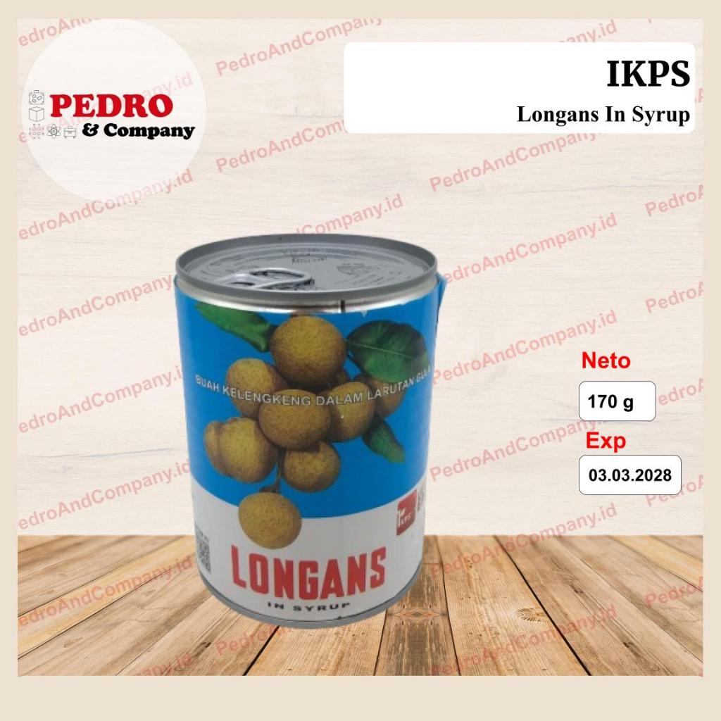 

IKPS Longan buah lengkeng dalam sirup syrup kaleng 567 gram kaleng