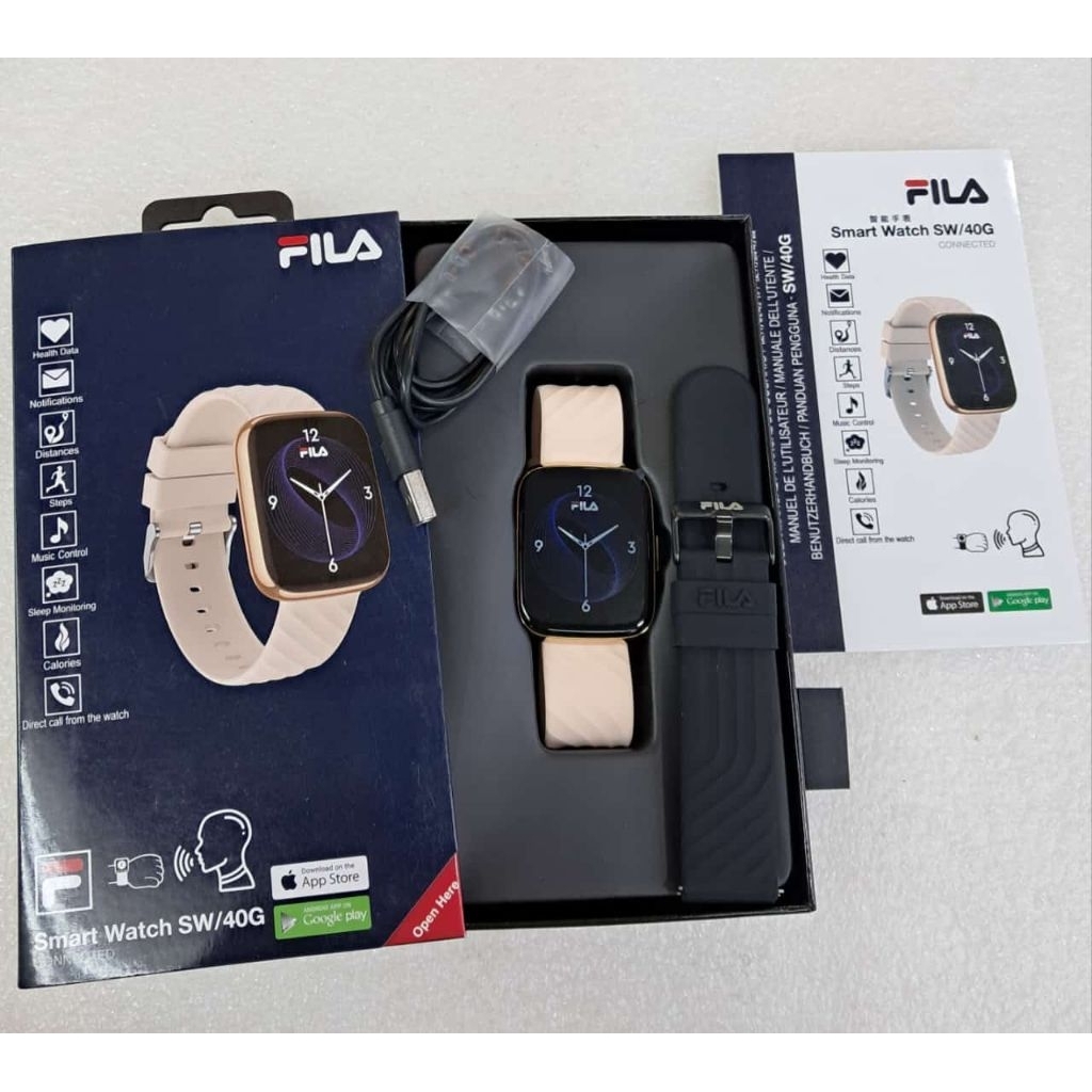 JAM TANGAN SMARTWATCH FILA ORIGINAL FREE STRAP