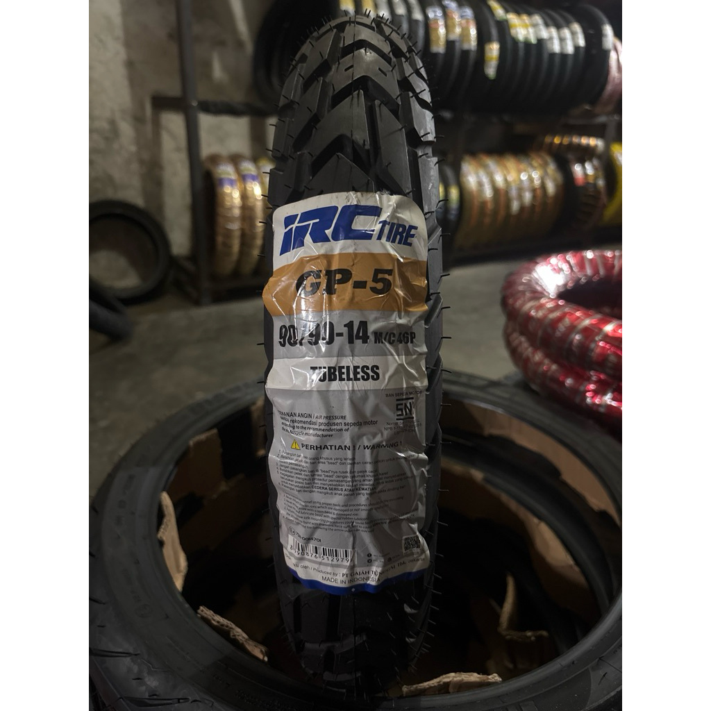 IRC GP-5 90/90 RING 14 TUBELESS