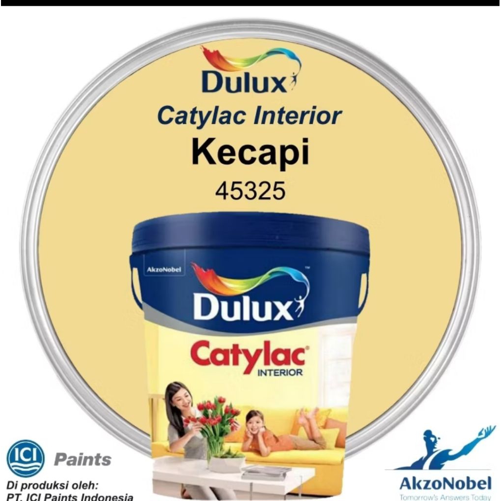 Cat tembok Dulux Catylac interior