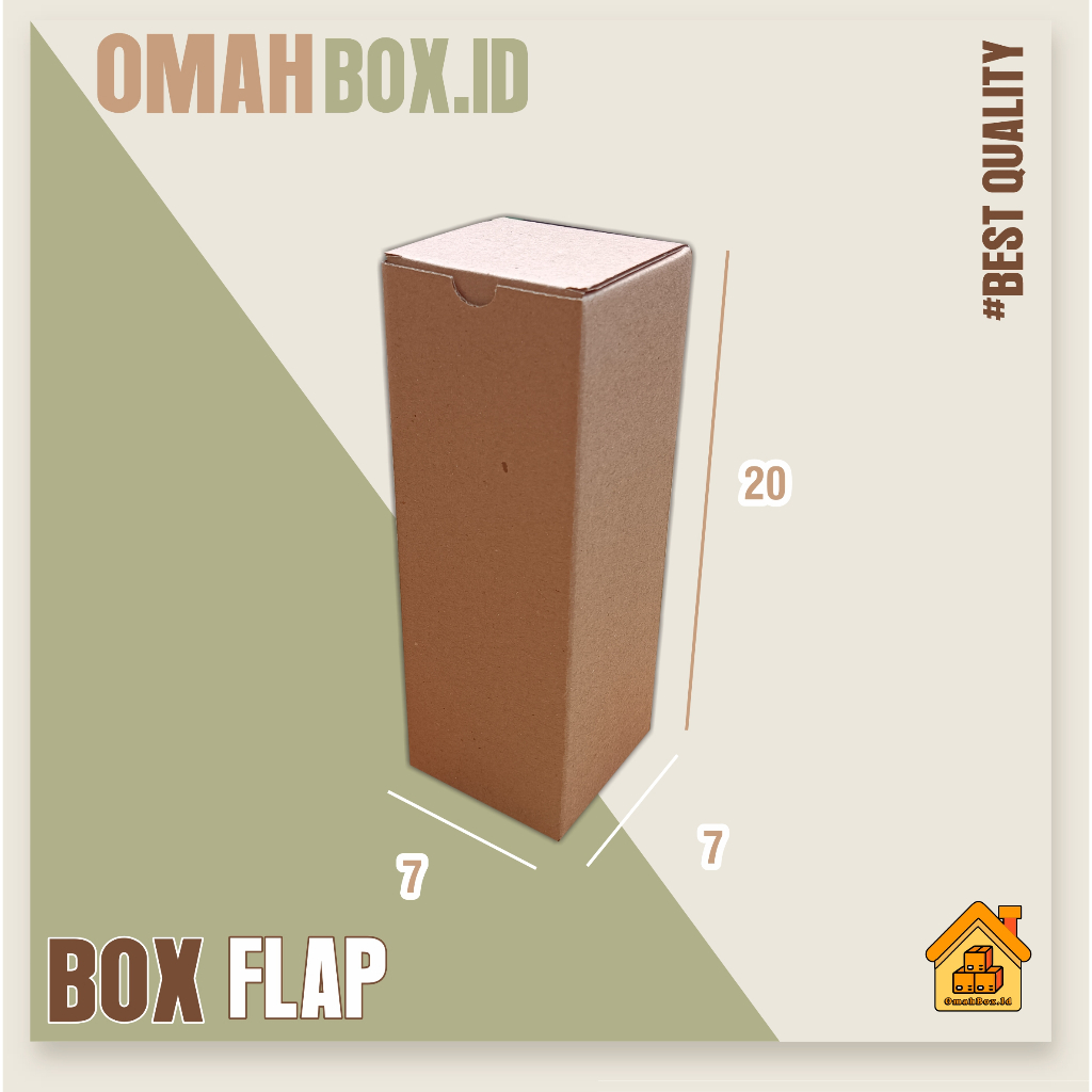 

Box flap 7x7x20 cm | Box Sirup | Box Tumblr | Box DieCut | Box Hampers | box botol