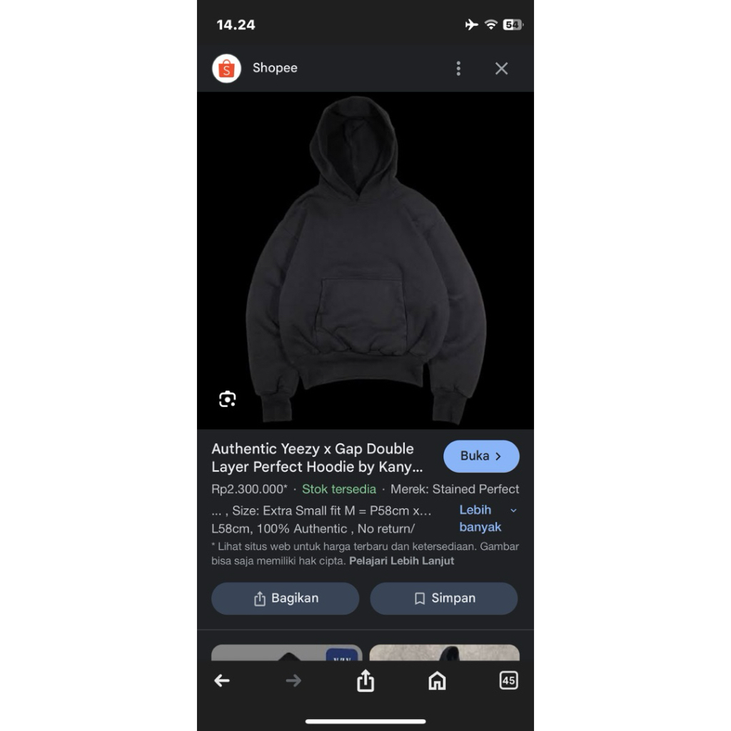 hoodie yeezy x gap kanye west double layer