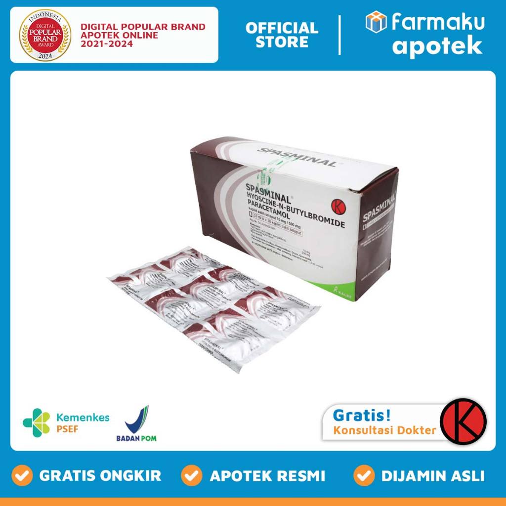 Spasminal 500/10 mg Tablet  - TJD