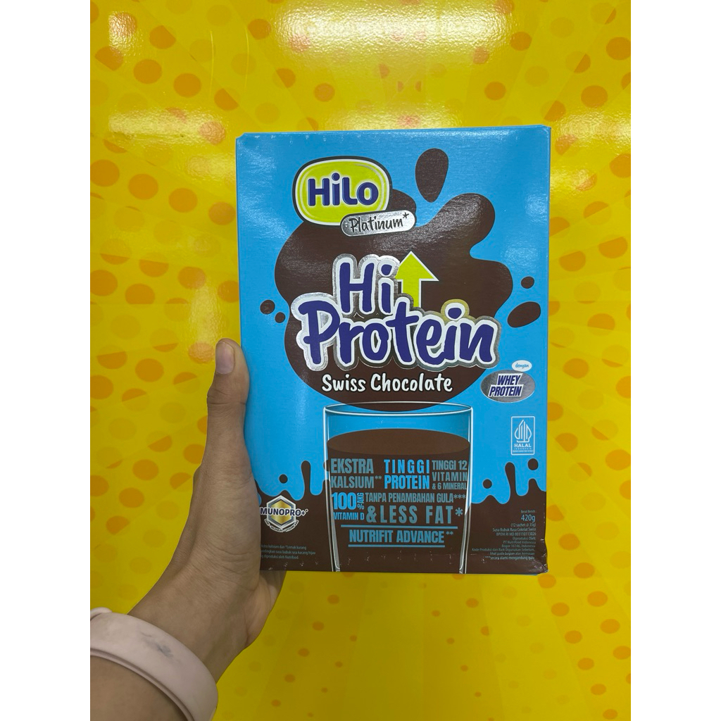 

Hilo Platinum Swiss chocolate 420g (12 sachet @35gr)