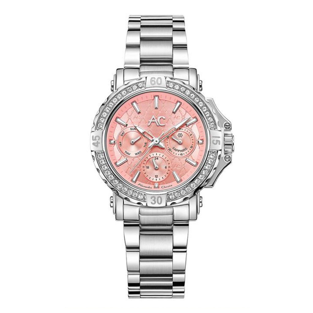 Jam Tangan Wanita Analog Alexandre Christie 9205BF AC9205 AC 9205 BF 9205 BFBSSPNDR Original Garansi