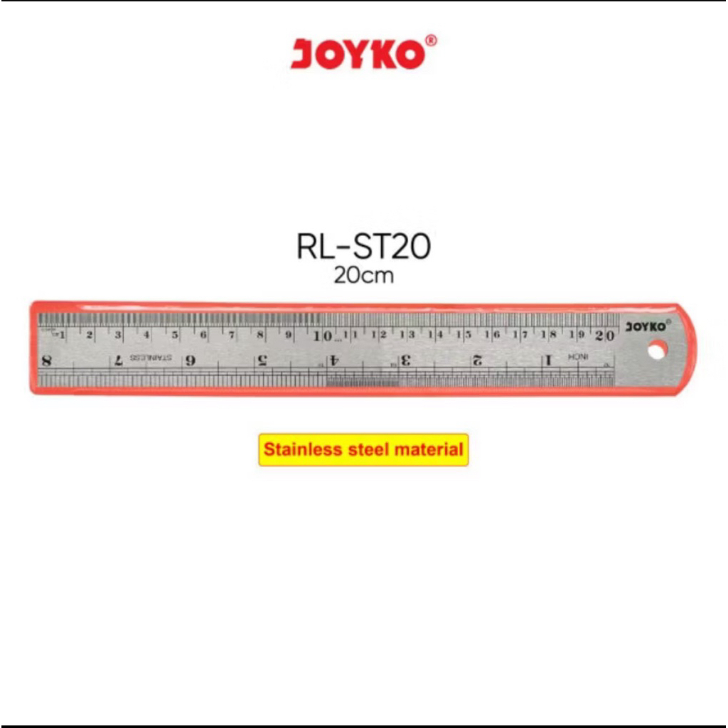 Garisan Besi Joyko 20 Cm (1pcs)