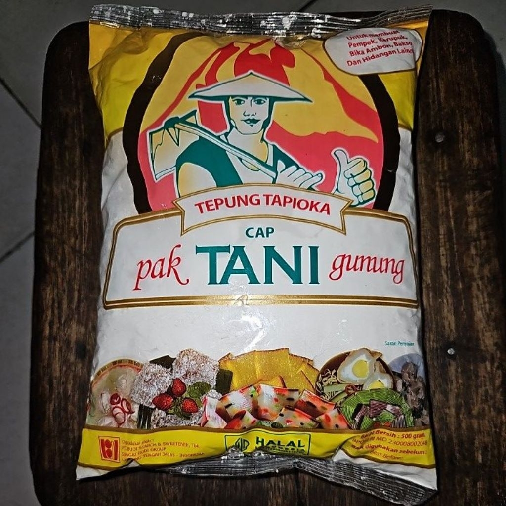 

CAP PAK TANI GUNUNG Tepung Tapioka 500gr