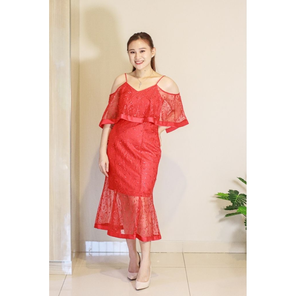(SEWA/RENT) Relly Dress - Dress Pesta - Dress Prewedding