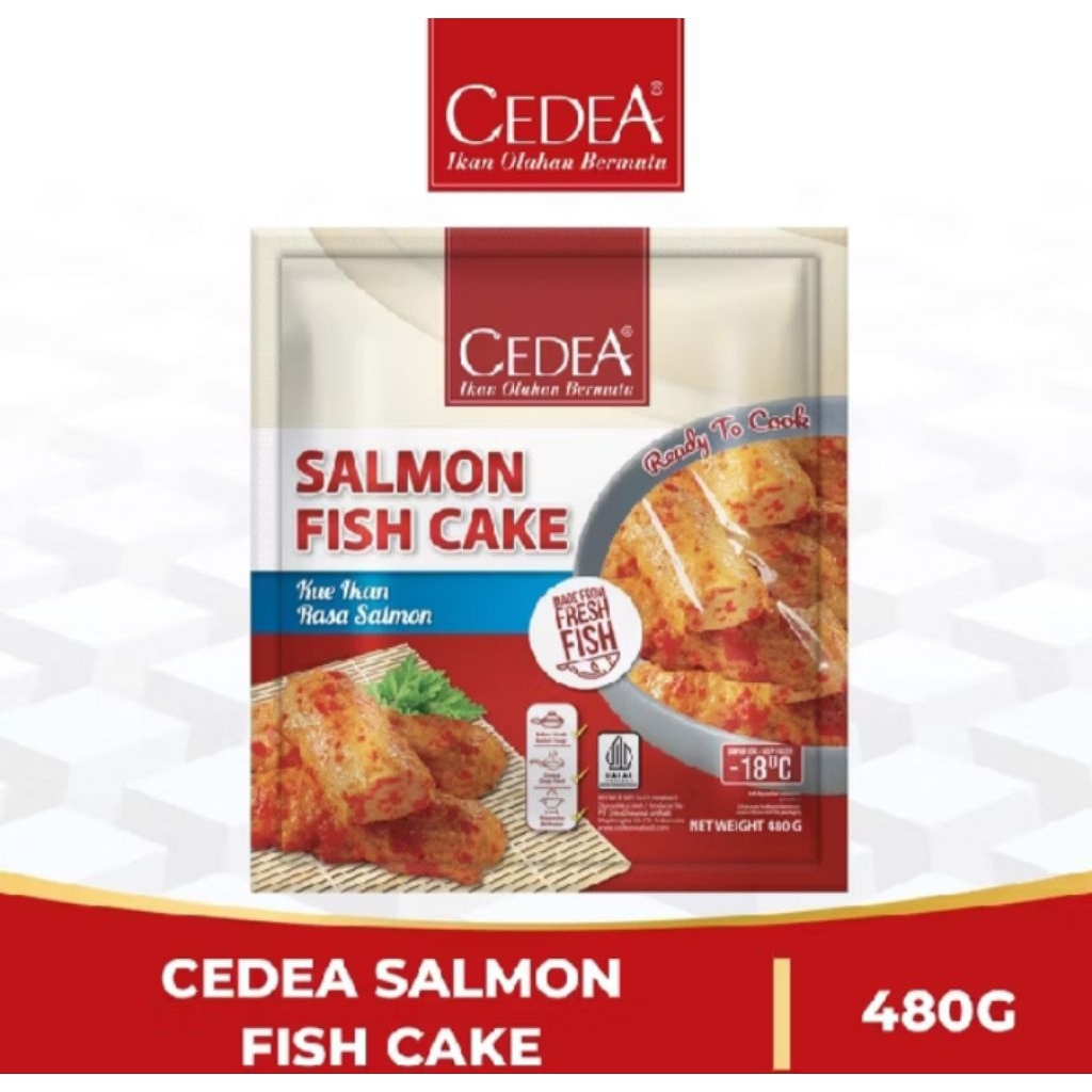 

CEDEA SALMON FISH CAKE 480GRAM / KUE IKAN RASA SALMON