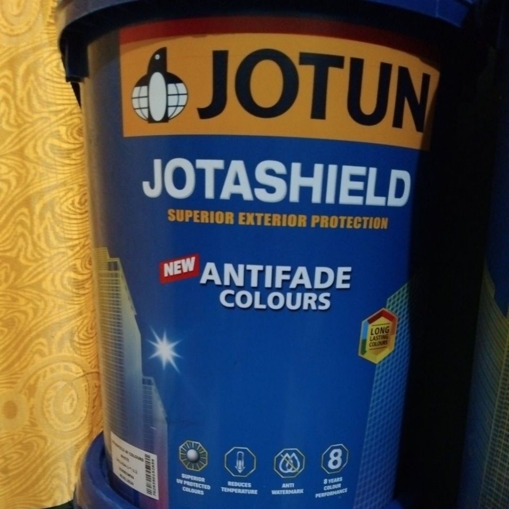 cat jotun jotashield antifade warna putih isi 20liter