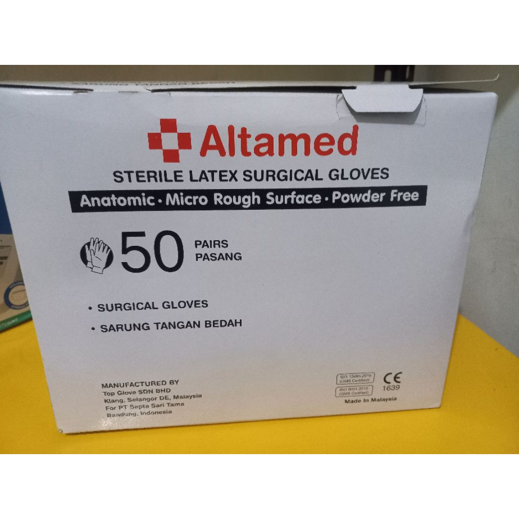Sarung Tangan Latex Steril ALTAMED