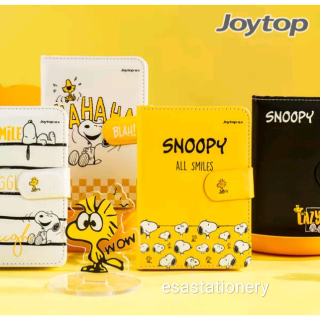 

Joytop Notebook magnet dengan motif snoopy ukuran A6