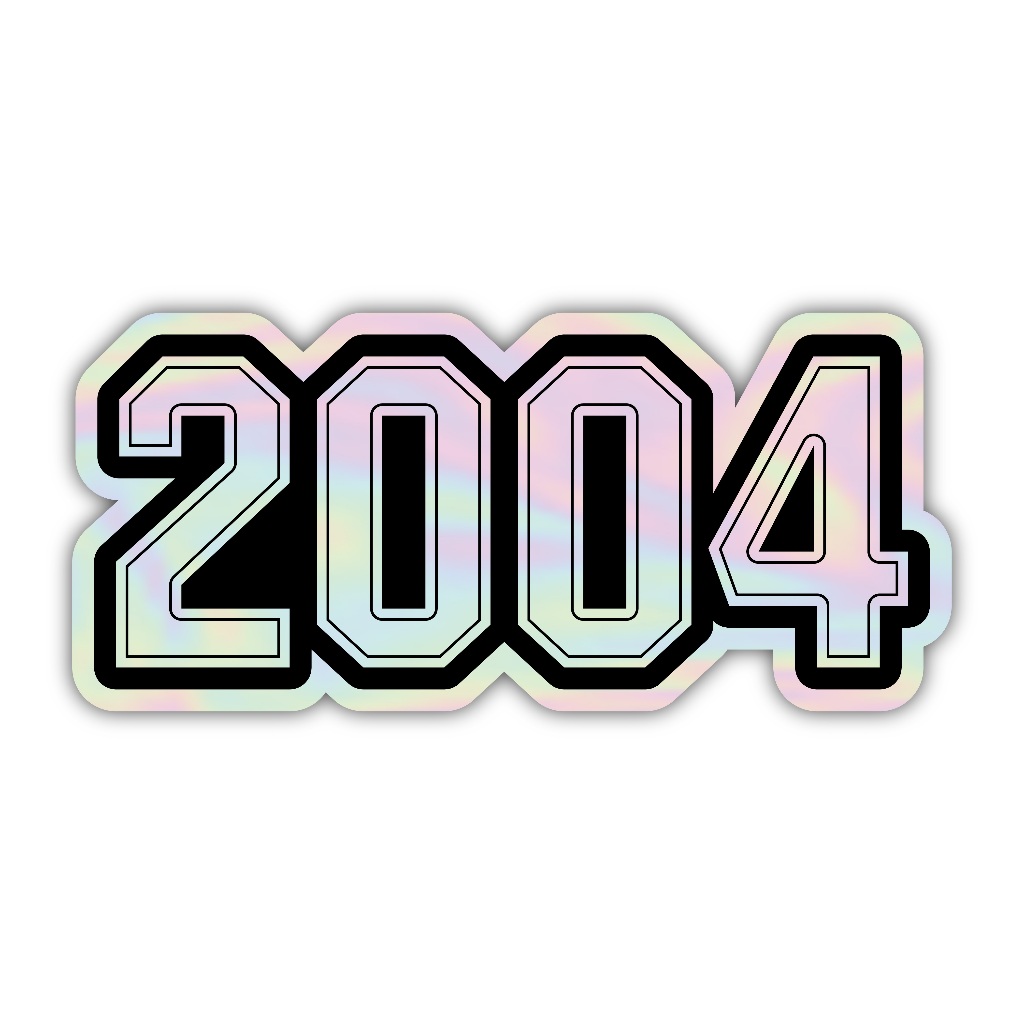 

Z367 sticker 2004 aesthetic, stiker hologram satuan