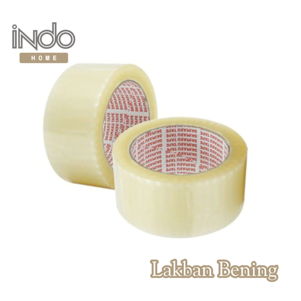 

Indo Lakban Bening | Lakban Coklat Rabbit Tape 45mm x 90 yard