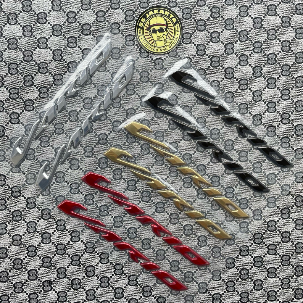 Emblem Vario 125 150 New Old Original Set Kanan Kiri
