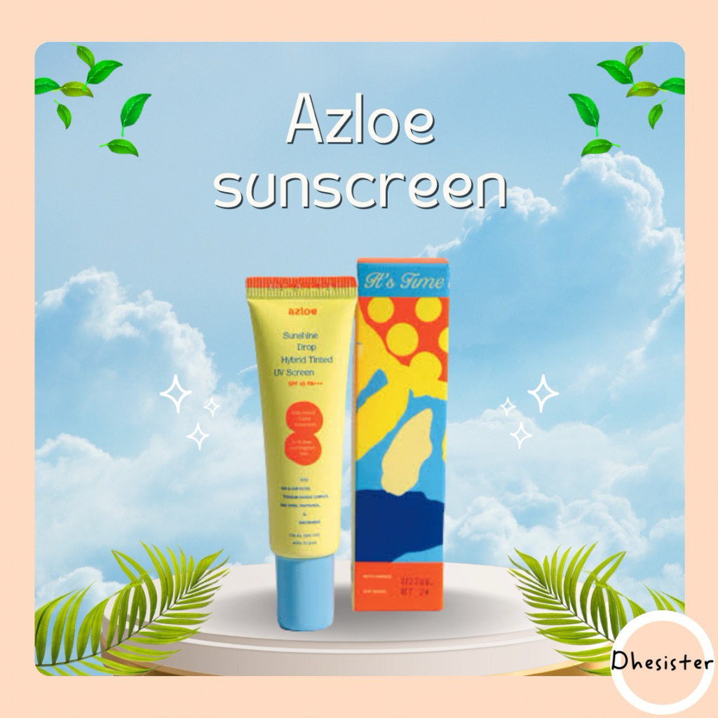 ❤️DHESISTER❤️DHESISTERBEAUTY Azloe tinted sunscreen