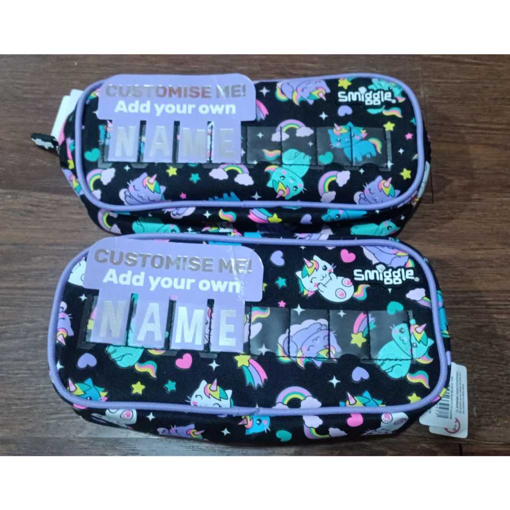 

READYSTOCK SMIGGLE ORIGINAL PENCIL CASE CAT UNICORN ID