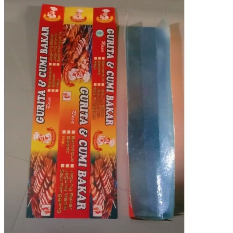 

kotak cumi bakar laminasi 100 lembar