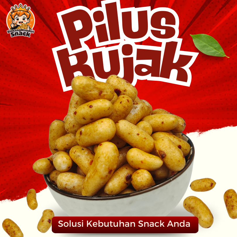

Pilus Rujak Vera Renyah | Pilus Kapsul Rujak Pedas Manis | 120gr | Snack Kiloan Cemilan Murah Jajan Kiloan Camilan Bimand.Snack