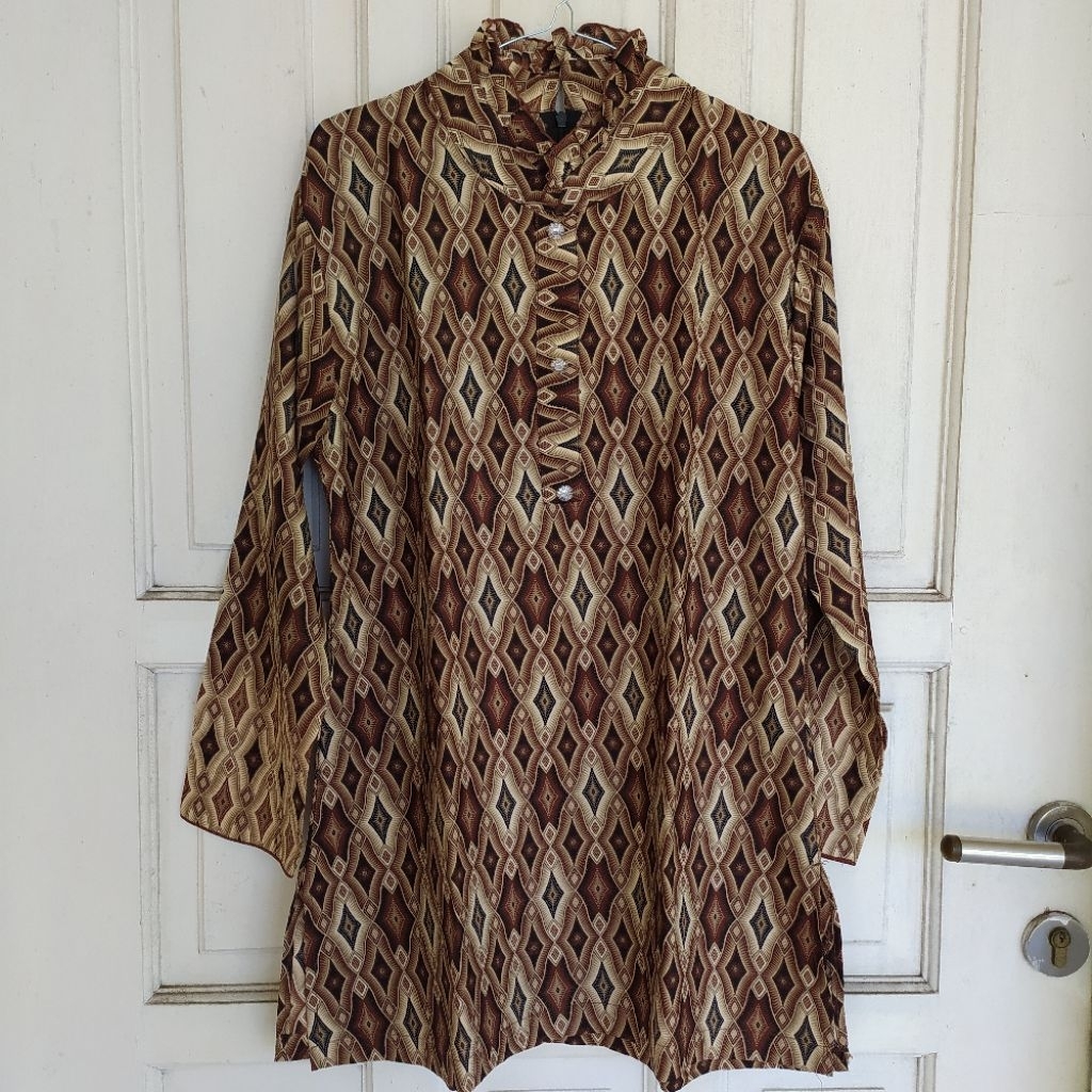preloved_byfiw Atasan batik wanita dewasa