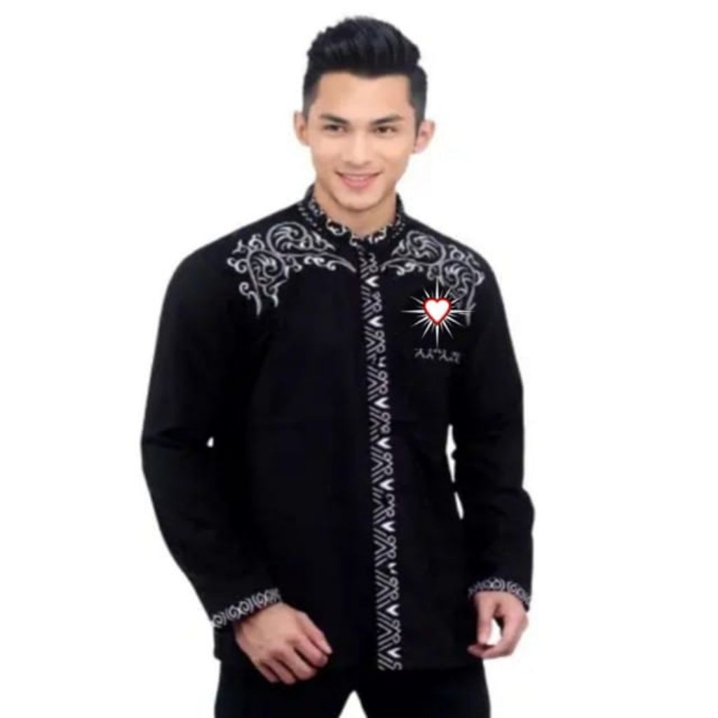 Hem Koko Batik PSHT (Kode B)