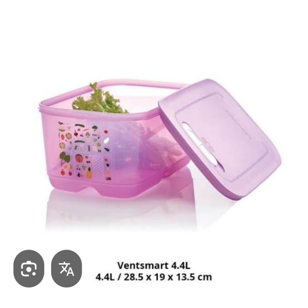 vents smart Tupperware 4,4liter