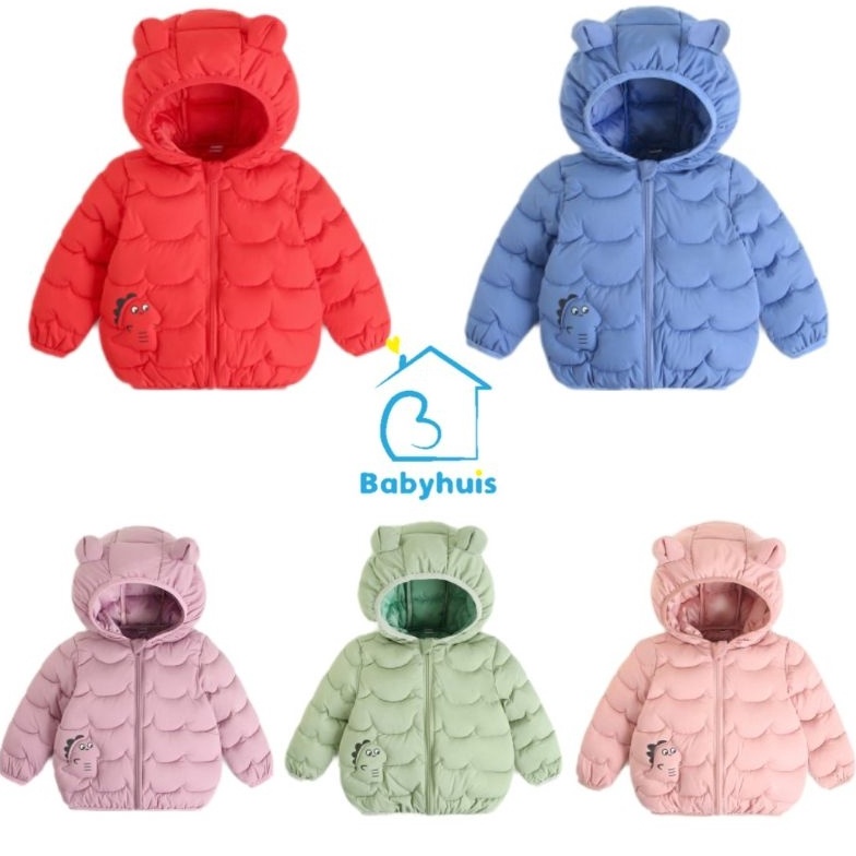 JAKET WINTER ANAK MOTIF DINOSAURUS JAKET WINTER BAYI MOTIF DINO JAKET MUSIM DINGIN ANAK BALITA MODEL